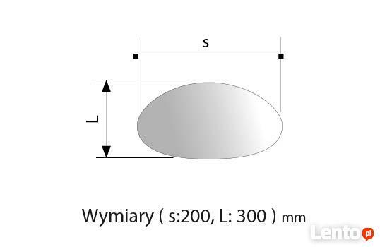 Lampy ogrodowe LED- magiczny owal LED RGB 20