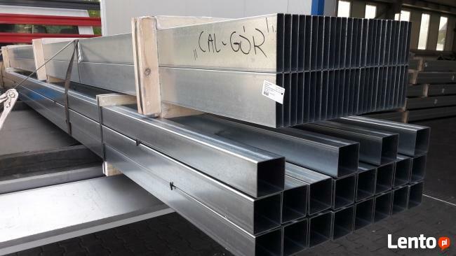 Profil 120*20*1.5 zamknięty wyroby hutnicze CALGÓR ocynk