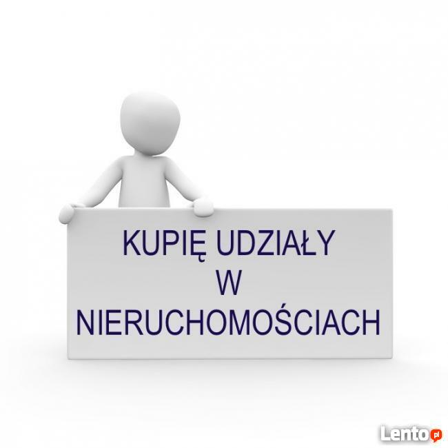 Kupię nieruchomość lub udziały działka, dom, mieszkanie