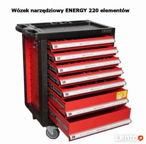 Wózek narzędziowy ENERGY 220 elementów
