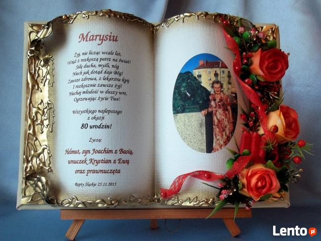 Prezenty Ślub Jubileusz Rocznica Urodziny Chrzest 1 Komunia