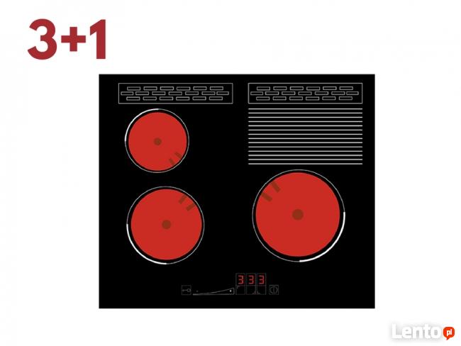 Płyta gazowa SOLGAZ GPC 3+1 Autoryzowany dystrybutor SOLGAZ