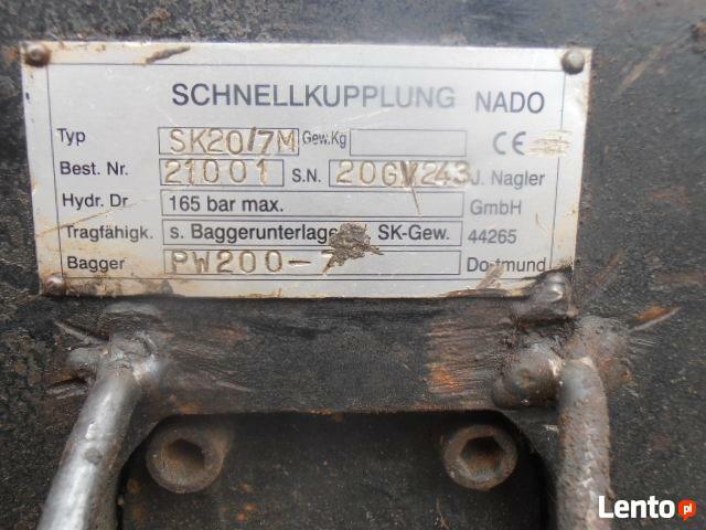 Szybkozłącze mechaniczne NADO SK20 SB 370.