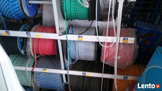 Lina linka fi 2mm i 3mm sznurek polipropylenowy