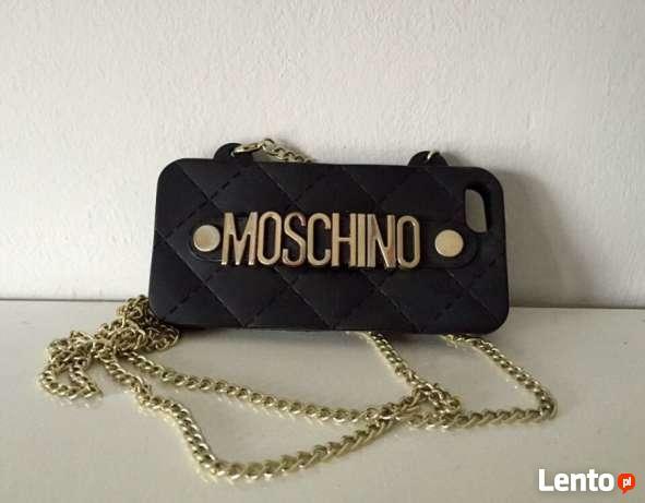 Moschino iPhone 5 5S case etui torebka miś Geronimo Chanel