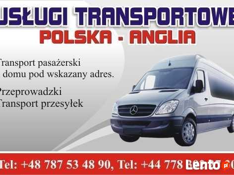 Przewóz osób,paczek,przeprowadzki Polska-Anglia-Polska