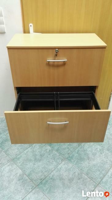 Szafa biurowa kartotekowa MDD jabłoń - meble biurowe używane