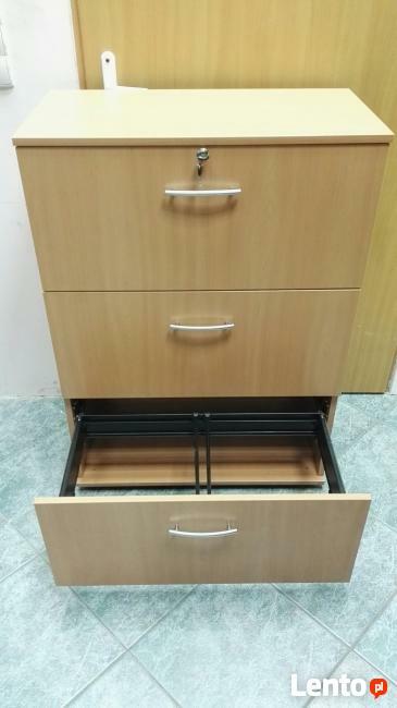 Szafa biurowa kartotekowa MDD jabłoń - meble biurowe używane