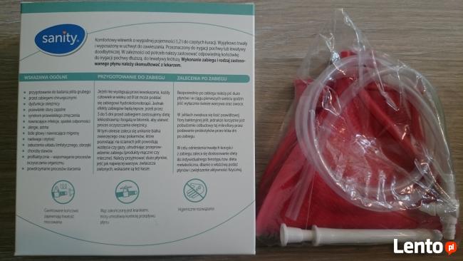 Wlewnik Sanity 1,2 litra do lewatywy, irygacja pochwy