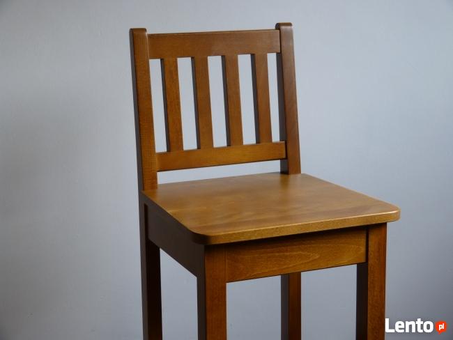 hoker barowy wysoki stołek barowy drewniany krzesło barowe