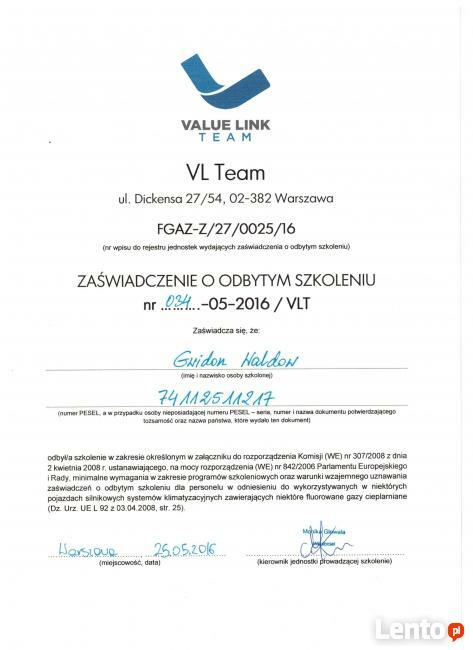 Klimatyzacja i Chłodnictwo - Serwis / montaż Bytom / Śląsk