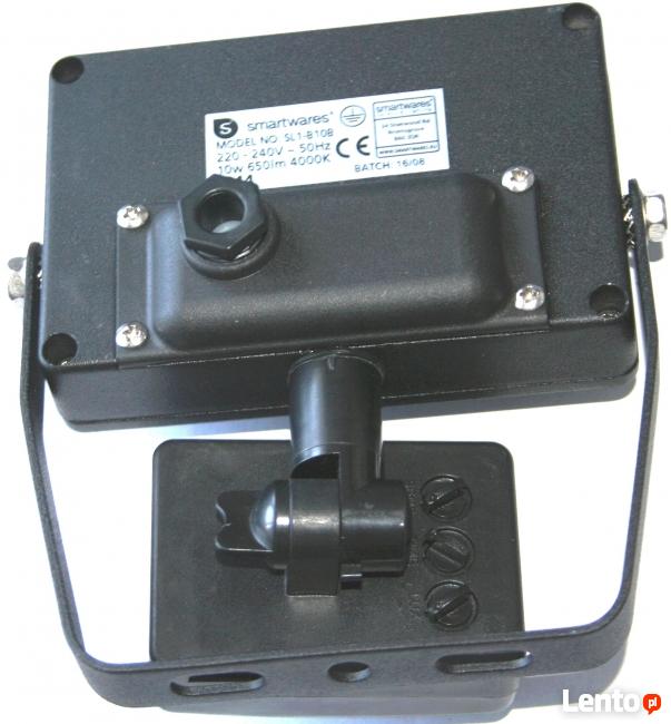 Naświetlacz reflektor LED z czujnikiem ruchu PIR nowy 10W