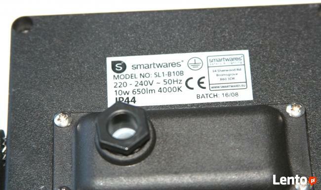 Naświetlacz reflektor LED z czujnikiem ruchu PIR nowy 10W