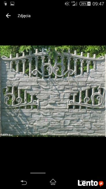 Ogrodzenia Betonowe Kadzidło,Ostrołeka Baranowo, Myszyniec,