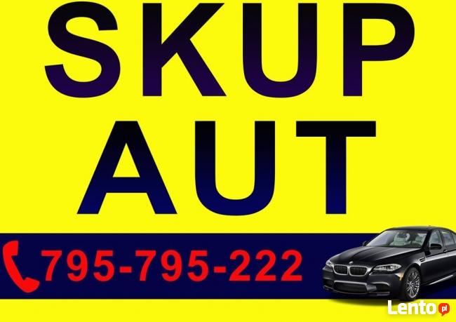 SKUP samochodów i motocykli GOTÓWKA 795-795-222
