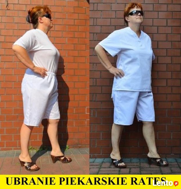 Ubrania piekarskie fartuchy bawełniane RATES producent