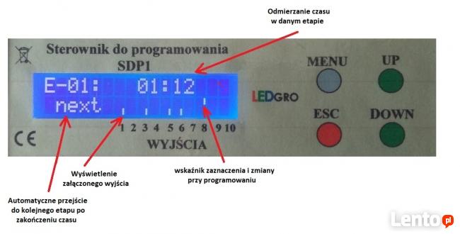 Sterownik do programowania, 6 wejść, 10 wyjść, ustaw swój pr