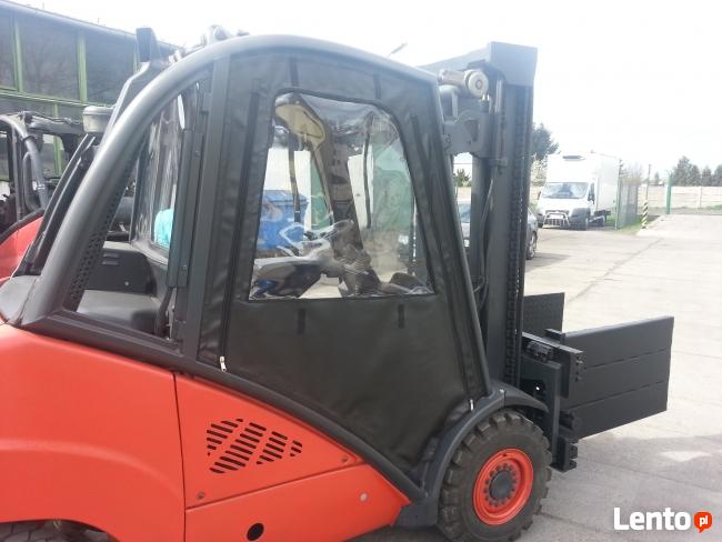 Plandeka zabudowa kabina wózka widłowego PRODUCENT bez UDT