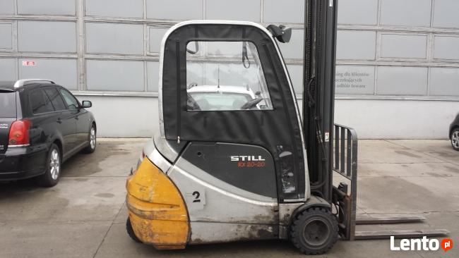 Plandeka zabudowa kabina wózka widłowego PRODUCENT bez UDT