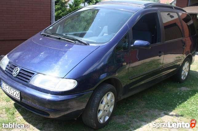 Volkswagen Sharan TDI 1999 z namiotem na dachu 7os. Vestfali
