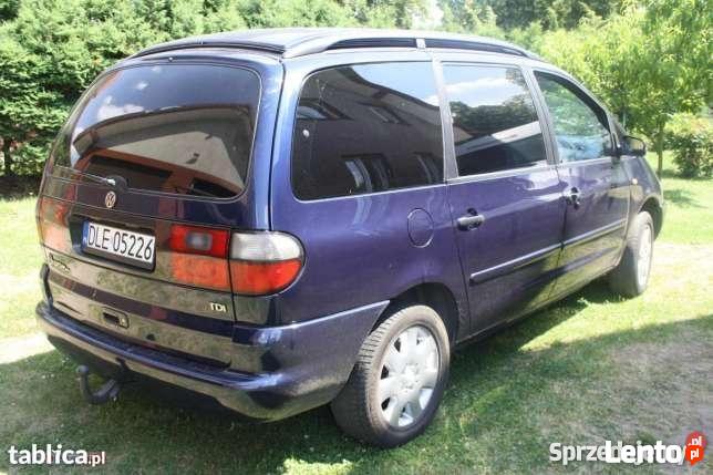 Volkswagen Sharan TDI 1999 z namiotem na dachu 7os. Vestfali