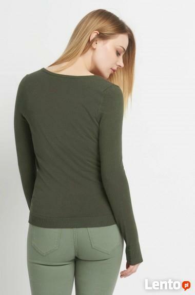 Kardigan w kolorze khaki Orsay