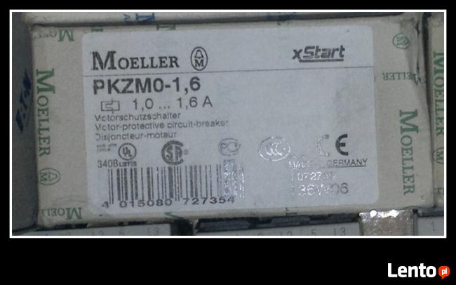 Wyłącznik silnikowy PKZMO-1,6 ; Moeller