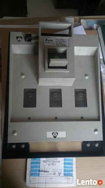 Rozłącznik bezpiecznikowy RB-2 ; Apena ; Ie 400A