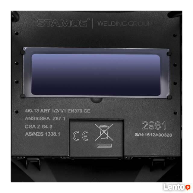 Automatyczna maska spawalnicza przyłbica regulacja