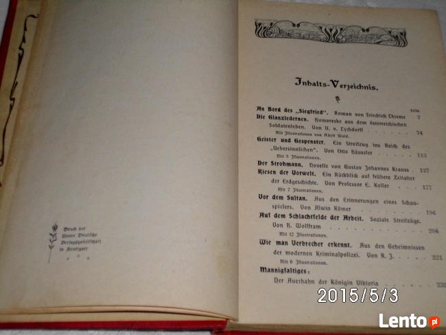 Sprzedam wydanie z 1902 roku