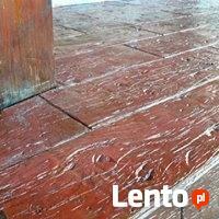 Taras, balkon, schody bez płytek, materiały odporne na wodę