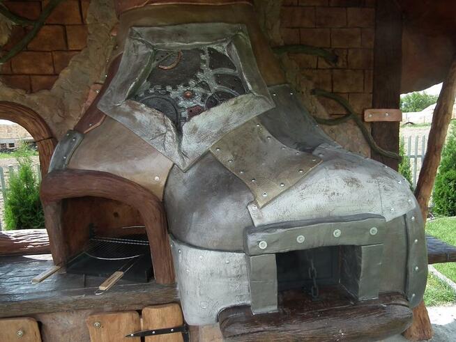 Wędzarnia, grill, piec chlebowy.