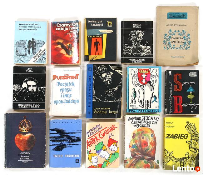 Zestaw 15-stu używanych książek w cenie jednej nowej