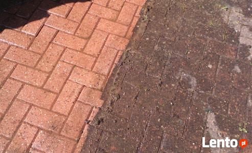 Profesjonalne mycie kostki brukowej, elewacji, dachów