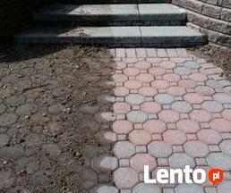 Czyszczenie kostki brukowej, mycie elewacji, dachów, ogrodze