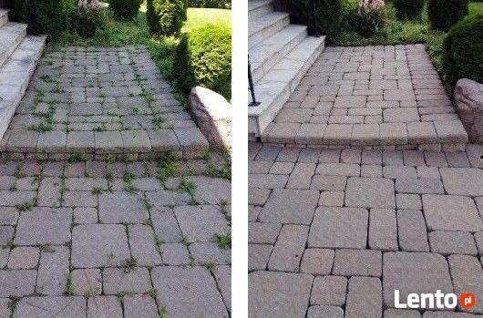 Profesjonalne mycie kostki brukowej, elewacji, dachów