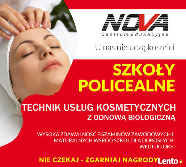 NOVA CE ! Technik usług kosmetycznych