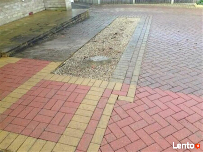 Czyszczenie kostki brukowej, mycie elewacji, dachów, ogrodze