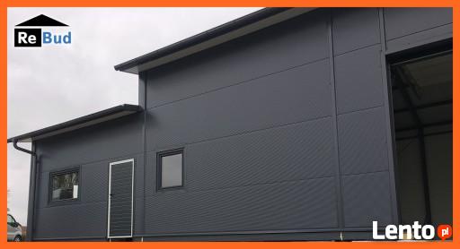 HALA STALOWA KONSTRUKCJA MAGAZYN WARSZTAT REBUD
