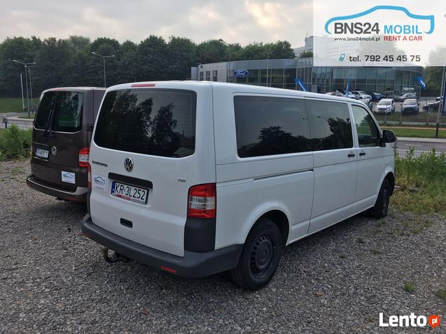 Wynajem wypożyczalnia busów dziewięcio 9 osobowych Kraków