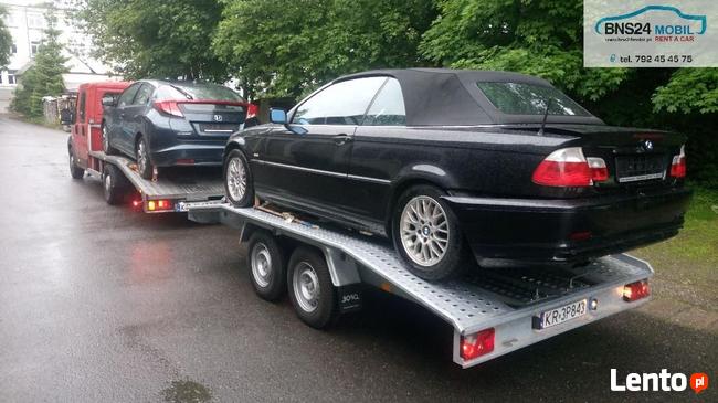 Wynajem Lawet AUTOLAWET Autolaweta Kraków Nowa Huta DOKA