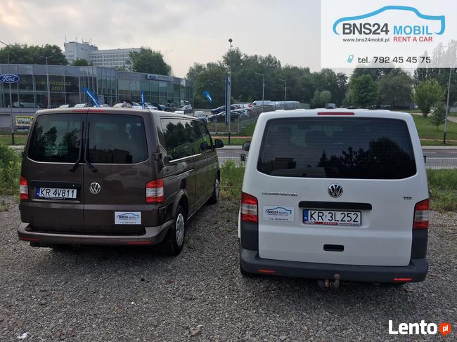 Wynajem wypożyczalnia busów dziewięcio 9 osobowych Kraków