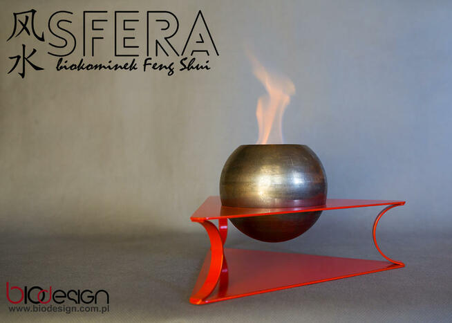 biokominek FENG SHUI SFERA 3