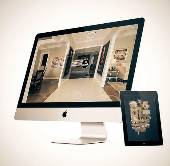 Wirtualny spacer dla firm, agencji nieruchomości do ogłoszeń