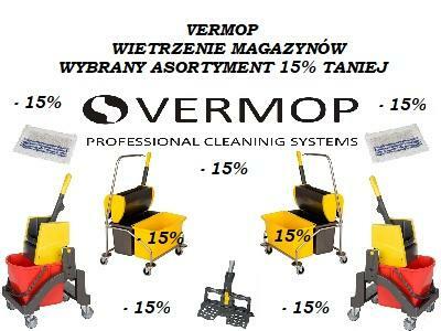 profesjonalne wózki do sprzątania VERMOP -15%