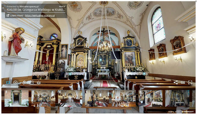 Wirtualny spacer dla firm, agencji nieruchomości do ogłoszeń