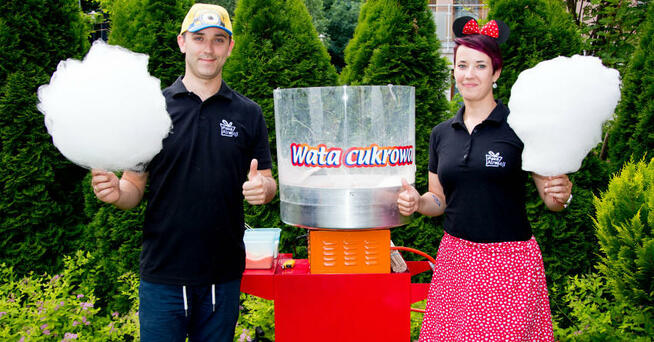 Wata cukrowa + Animator w przebraniu / Obsługa Imprez