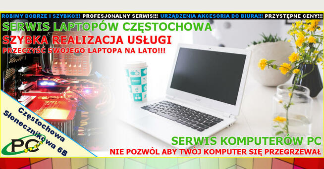 Serwis laptopów Częstochowa MATRYCE KLAW SYS