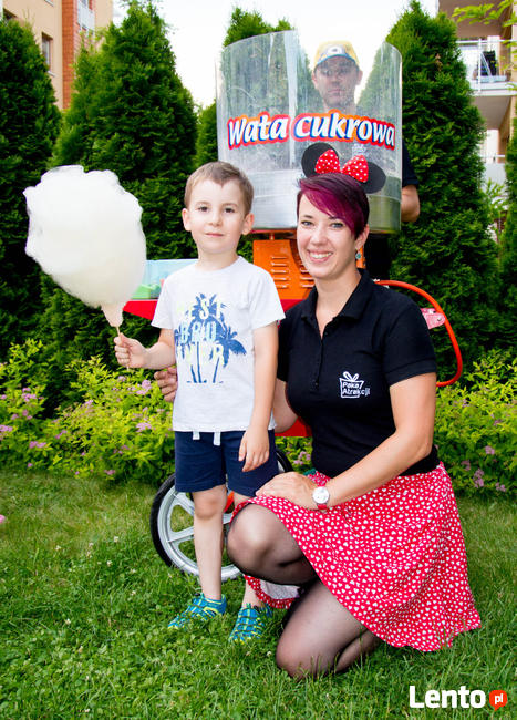 Wata cukrowa + Animator w przebraniu / Obsługa Imprez