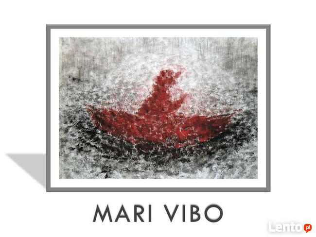 Current Mari Vibo 42x30 cm akwarela obraz malarstwo plakat